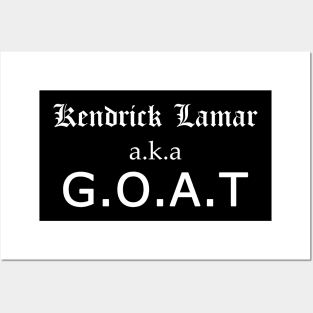 Kendrick Lamar aka Goat Posters and Art